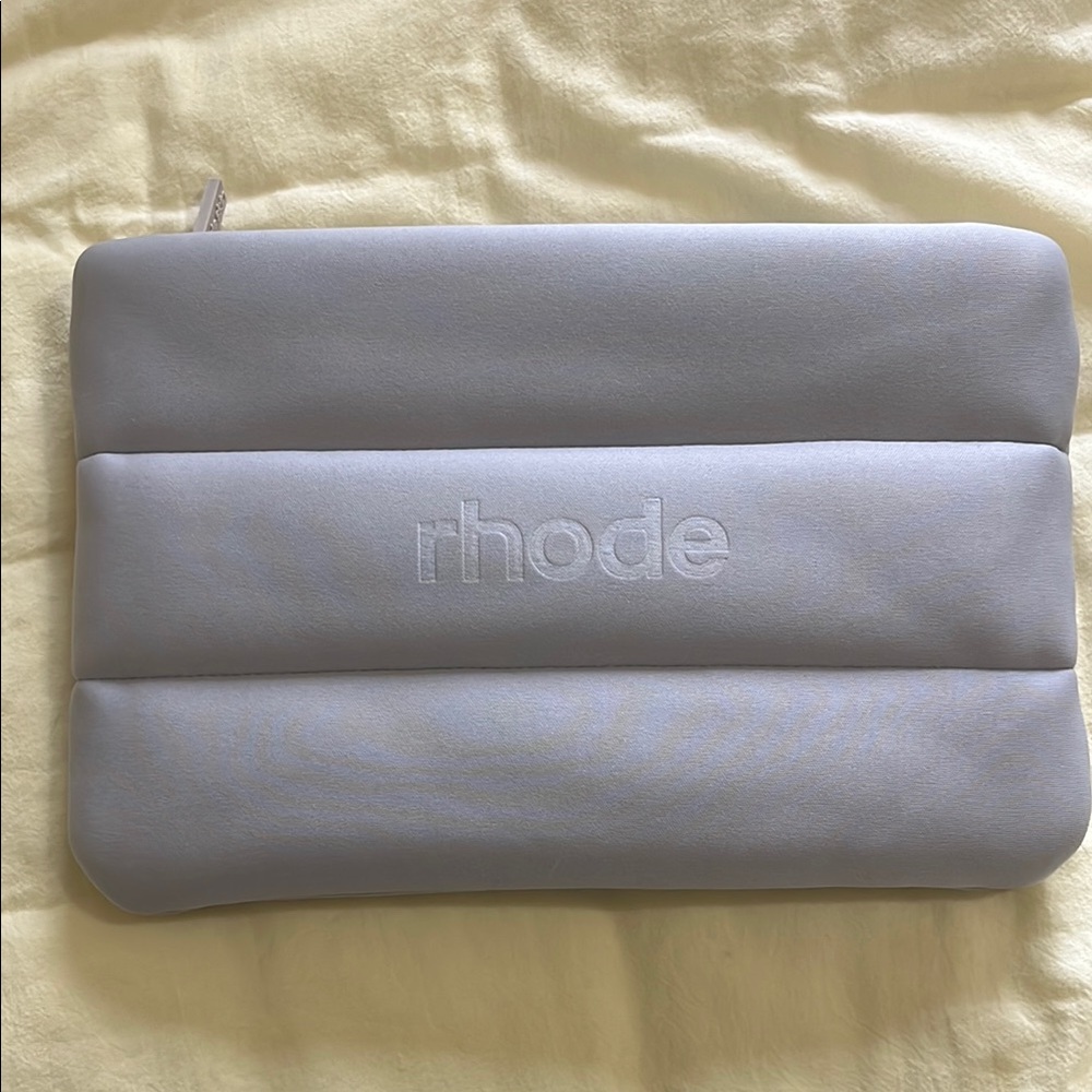 RHODE Soft Gray Cosmetic Case